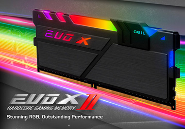 GEIL EVO X II: яркая память - новинки GEIL DDR4 в ComputeX
