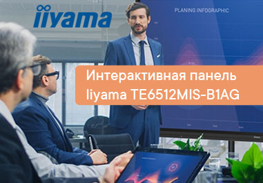 Интерактивная панель Iiyama TE6512MIS-B1AG - панорама возможностей